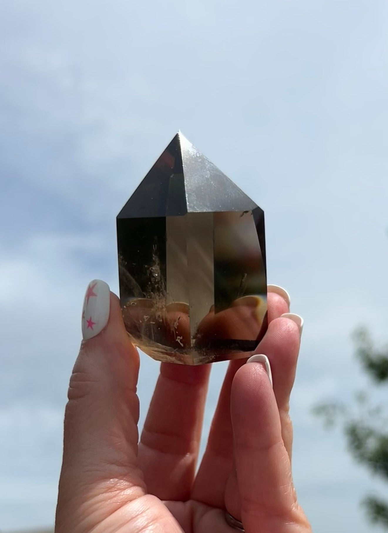 Smoky Quartz Tower (2.4") - #G