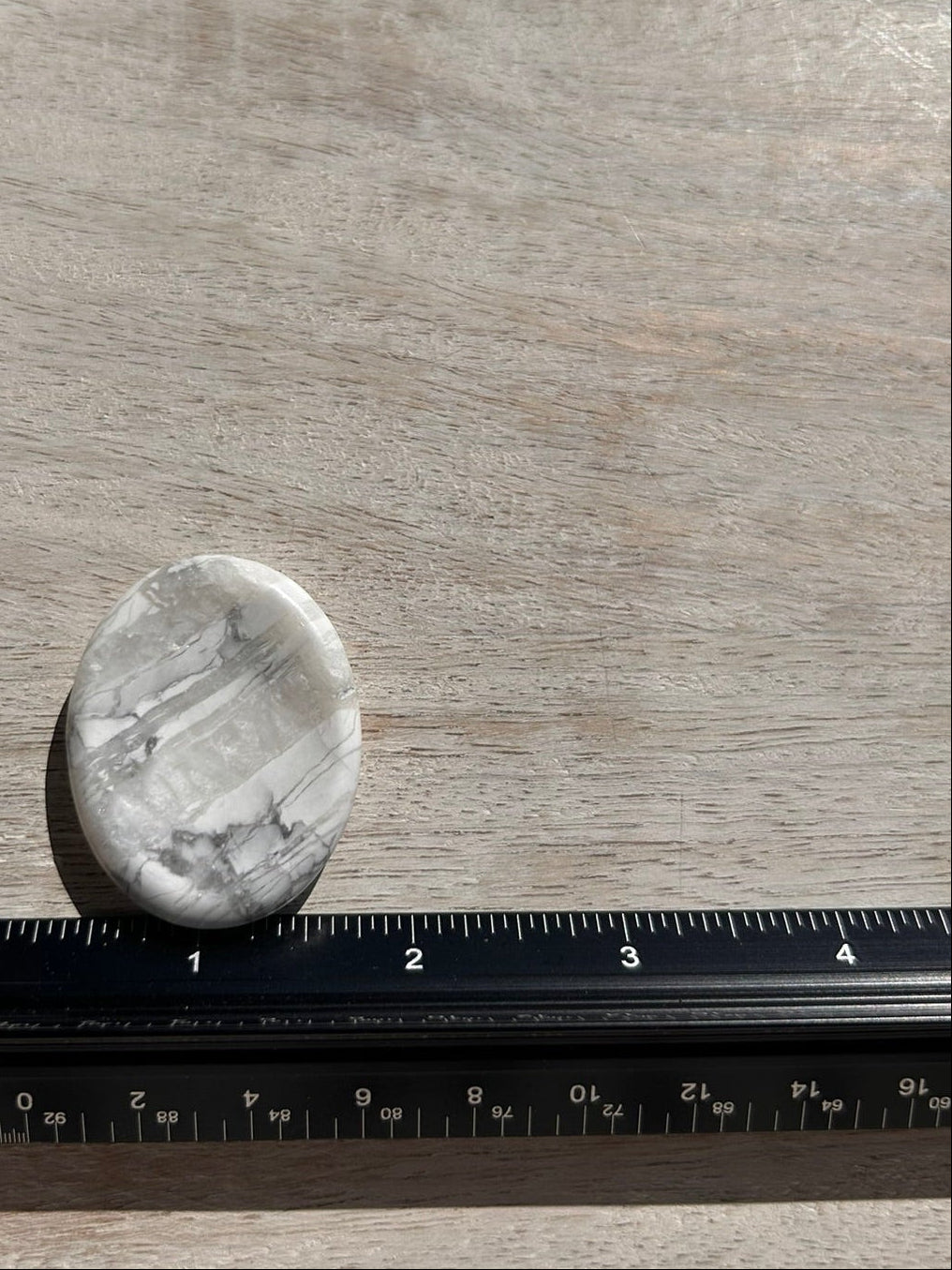 (One) Howlite Worry Stone - $4.99ea