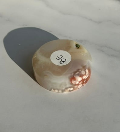 Flower Agate Bowl / Ring Holder (2") - 8E