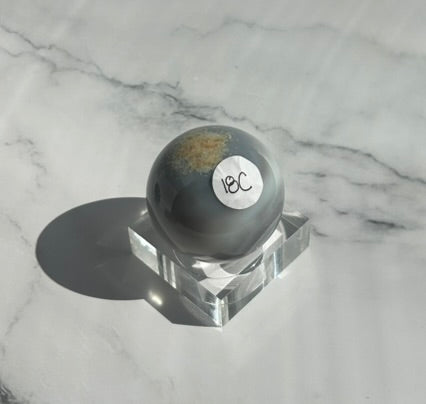 Druzy Agate Sphere -A18C
