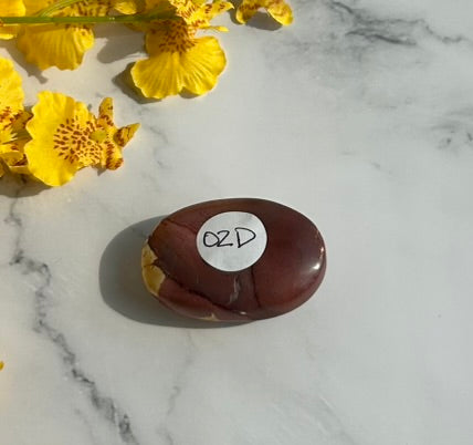 Mookaite Palm Stone - 02D