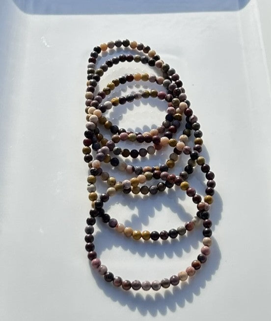 Mookaite Bracelet - 4mm - $4.99ea