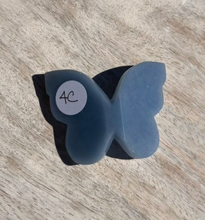 Beautiful Angelite 3D Butterfly - A4C
