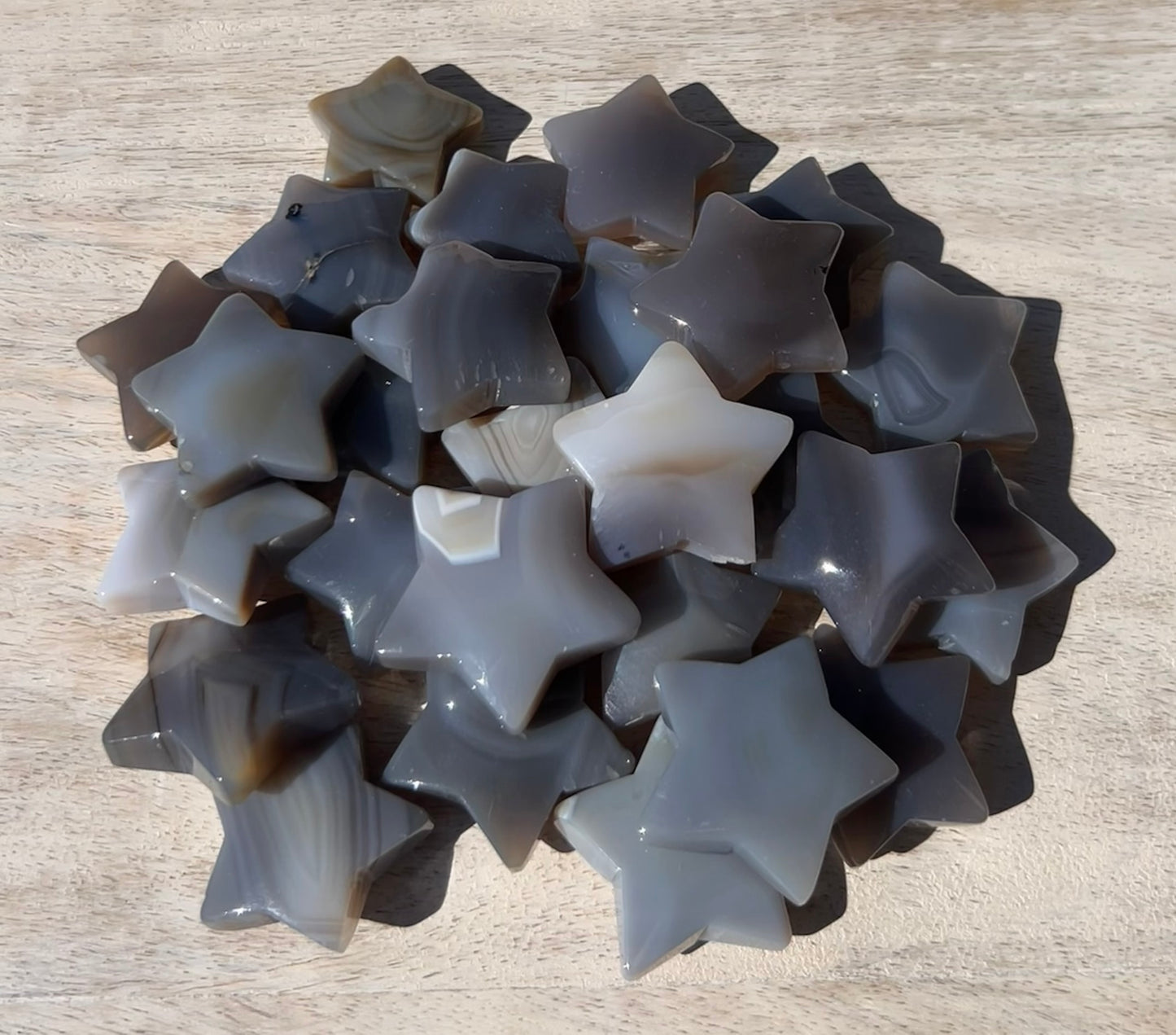 (One) Agate Star 1" ~ $6.99ea