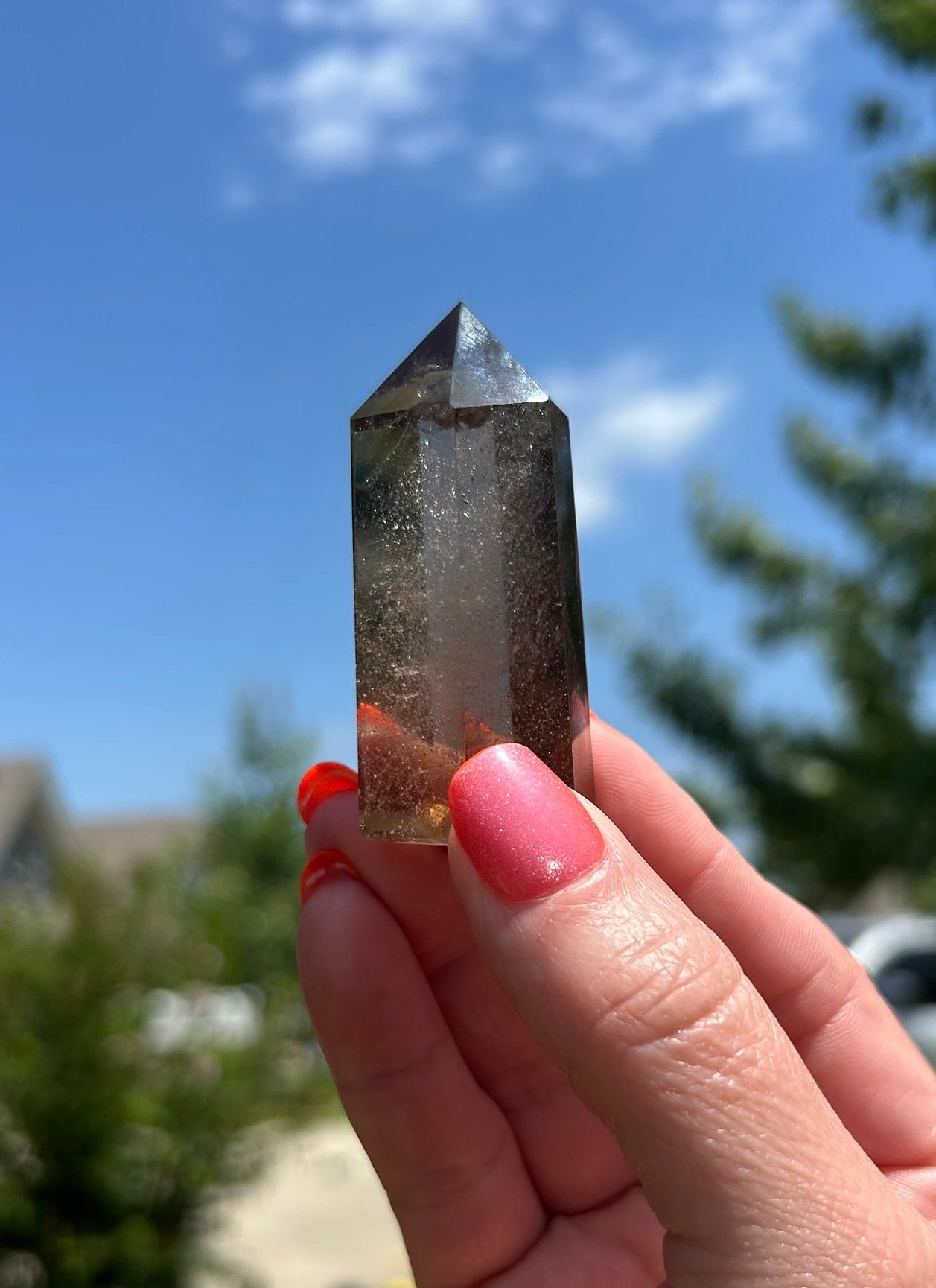 Smoky Quartz Tower (2.3") - #I