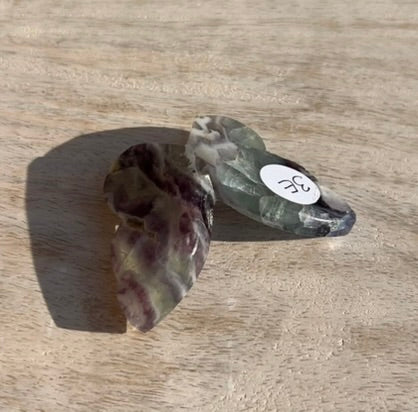 Rainbow Fluorite 3D Butterfly - 3E