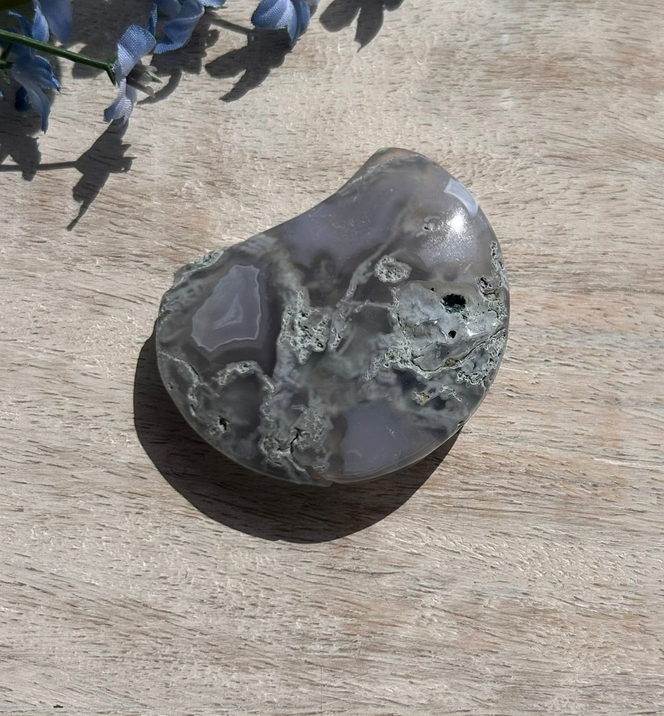 Moss Agate Moon - 2C