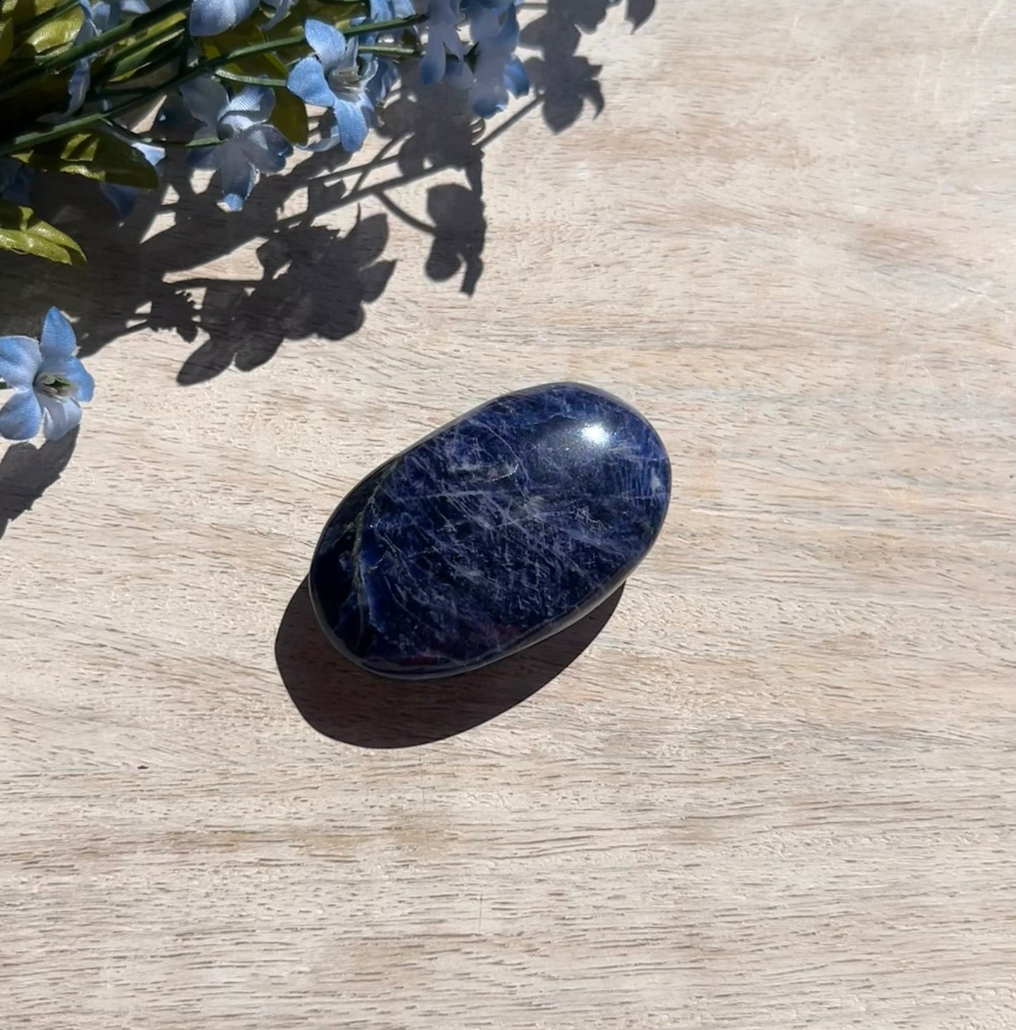 Sodalite Palm Stone - 16D
