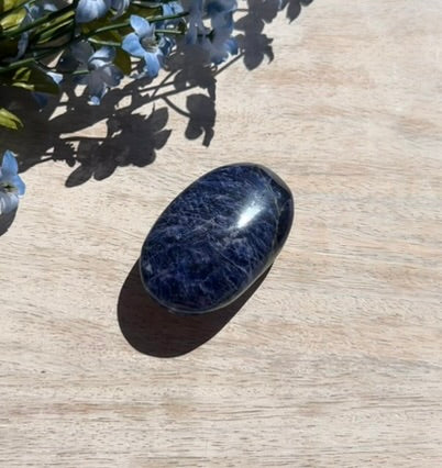 Sodalite Palm Stone - 16D