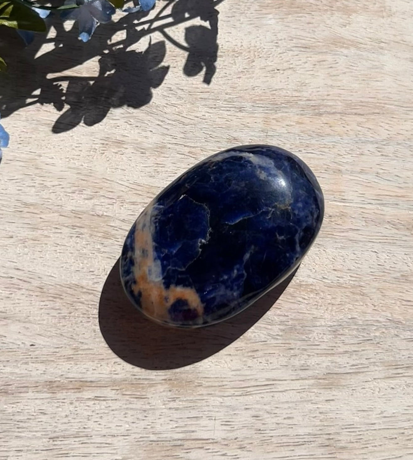 Sodalite Palm Stone - 16A