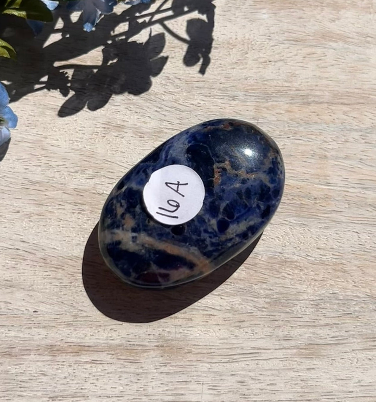 Sodalite Palm Stone - 16A