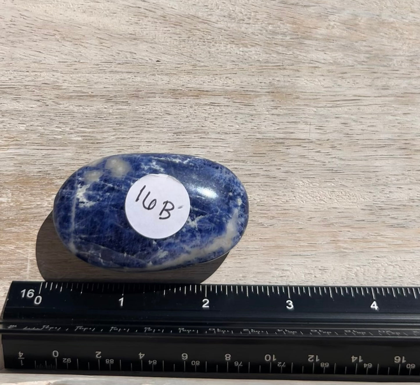 Sodalite Palm Stone - 16B