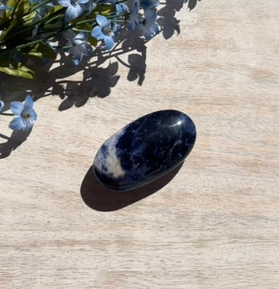 Sodalite Palm Stone - 16E