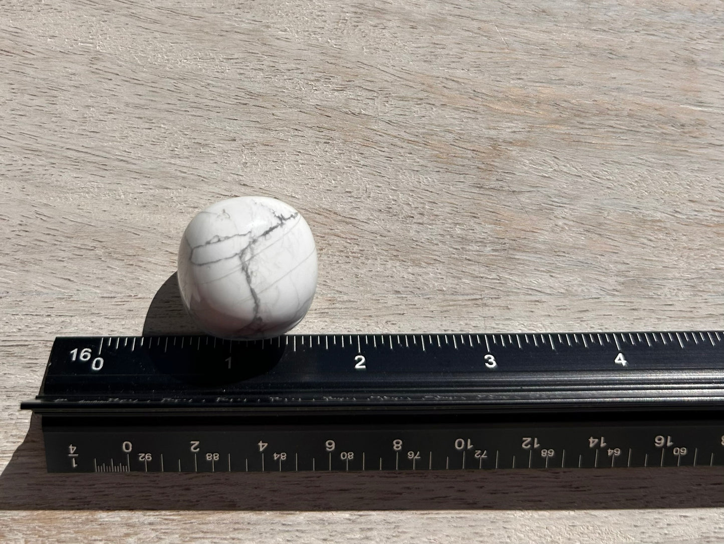 (One) Howlite Tumble - $3.99ea