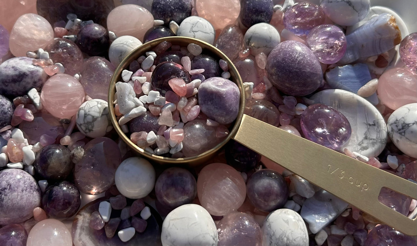"Peace & Calming" Mix ~ 1 Scoop Crystal Confetti - $24.99per scoop