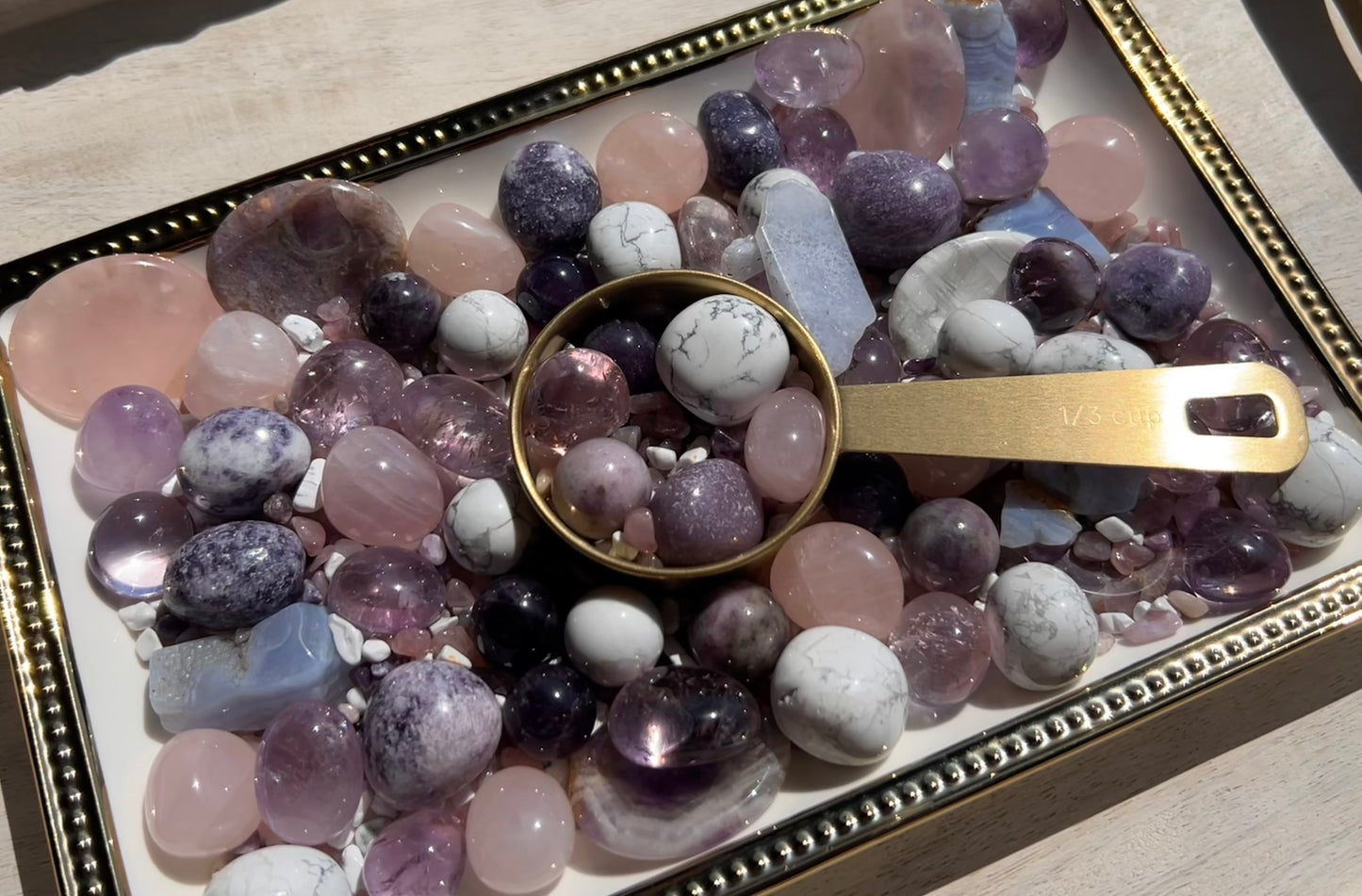 "Peace & Calming" Mix ~ 1 Scoop Crystal Confetti - $24.99per scoop