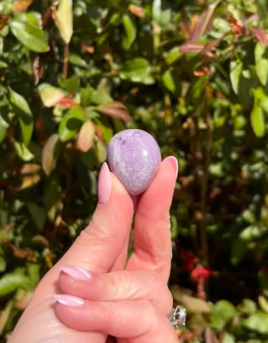 (One) Lepidolite Tumble - $4.25ea