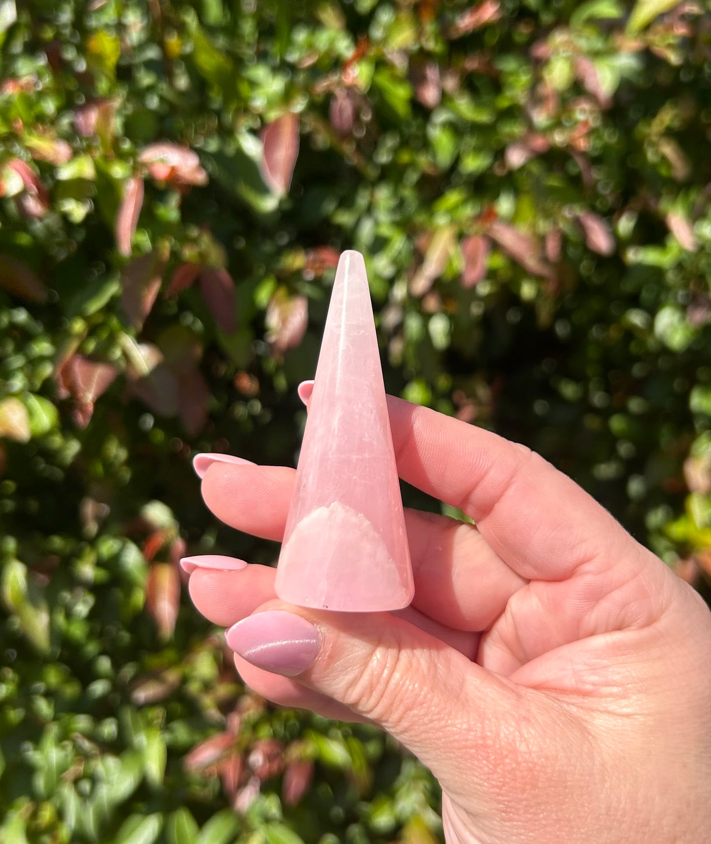 Rose Quartz Ring Holder - 10F