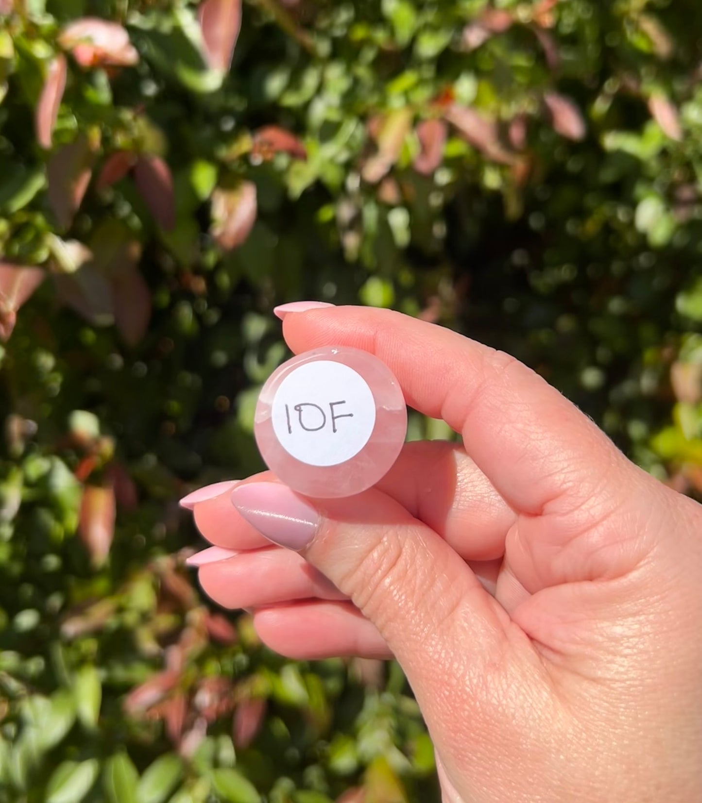 Rose Quartz Ring Holder - 10F