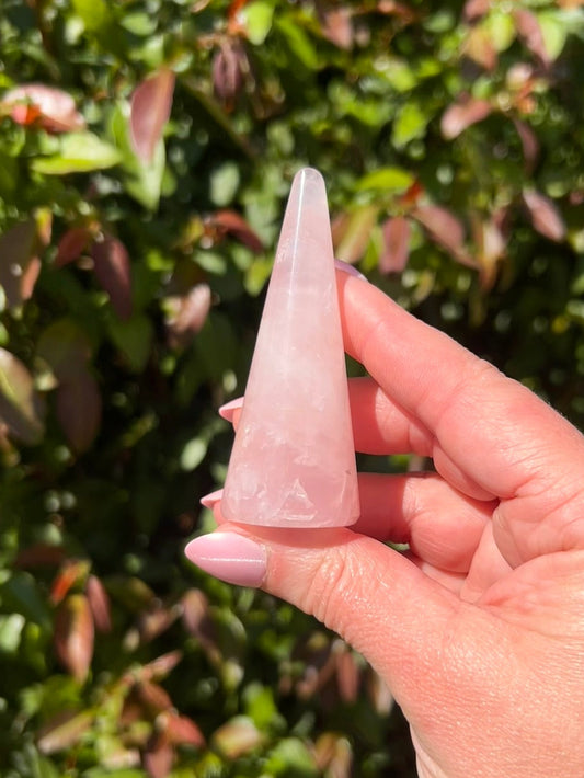 Rose Quartz Ring Holder - 10D