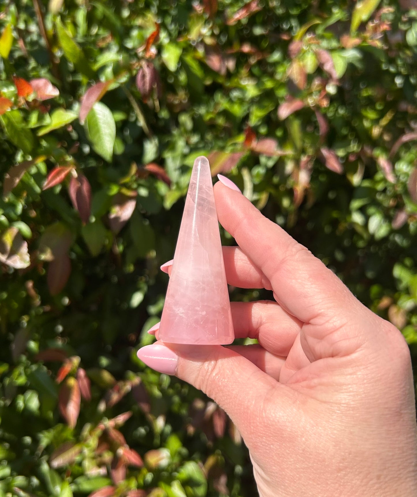 Rose Quartz Ring Holder - 10D