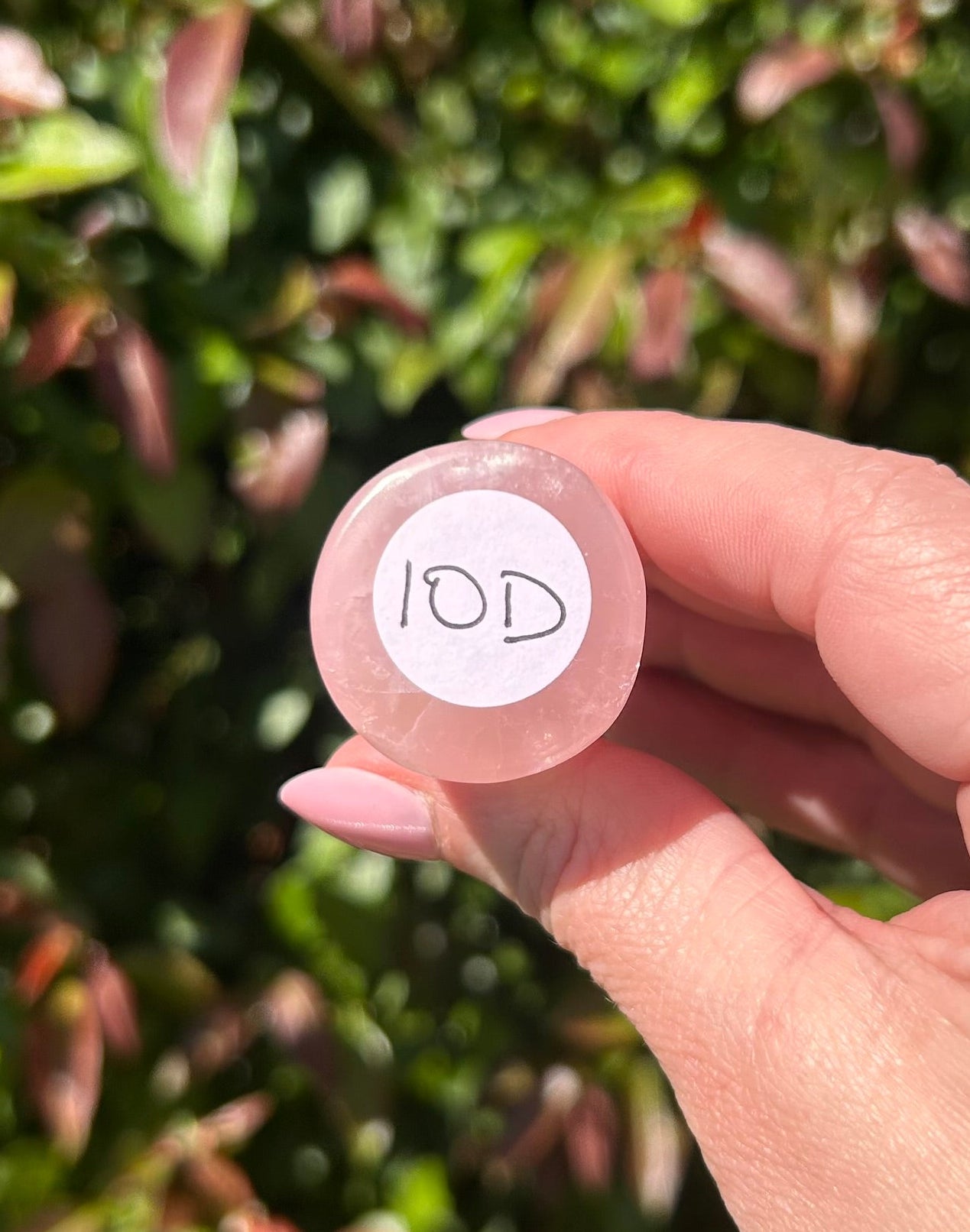 Rose Quartz Ring Holder - 10D