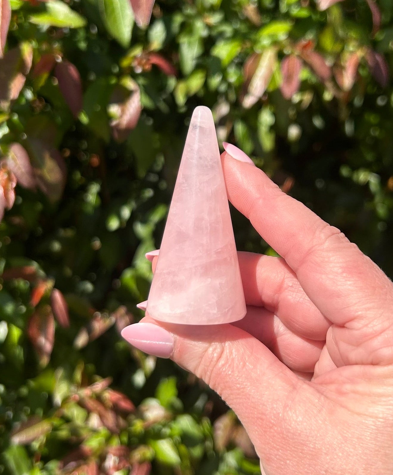 Rose Quartz Ring Holder - 10A