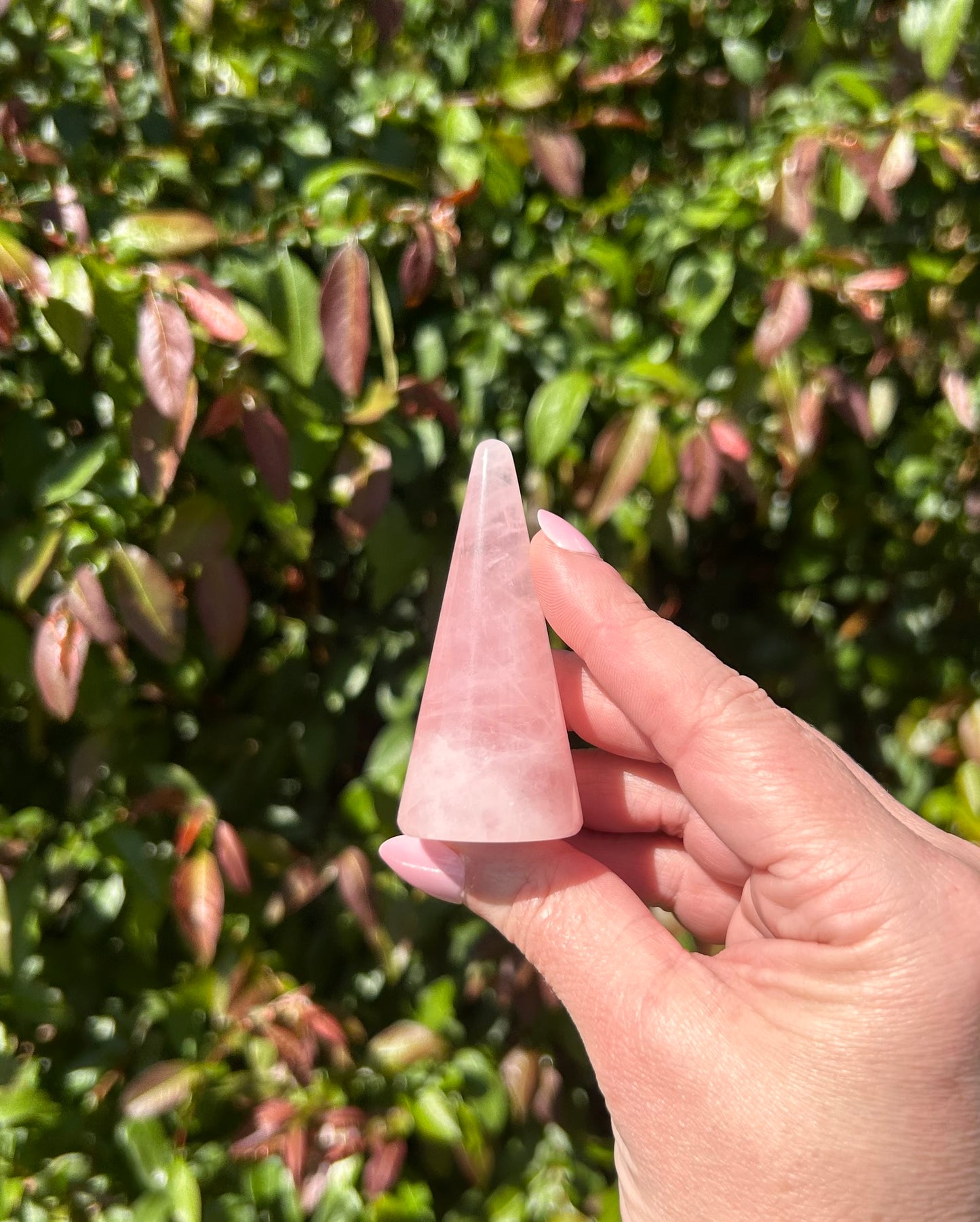 Rose Quartz Ring Holder - 10A