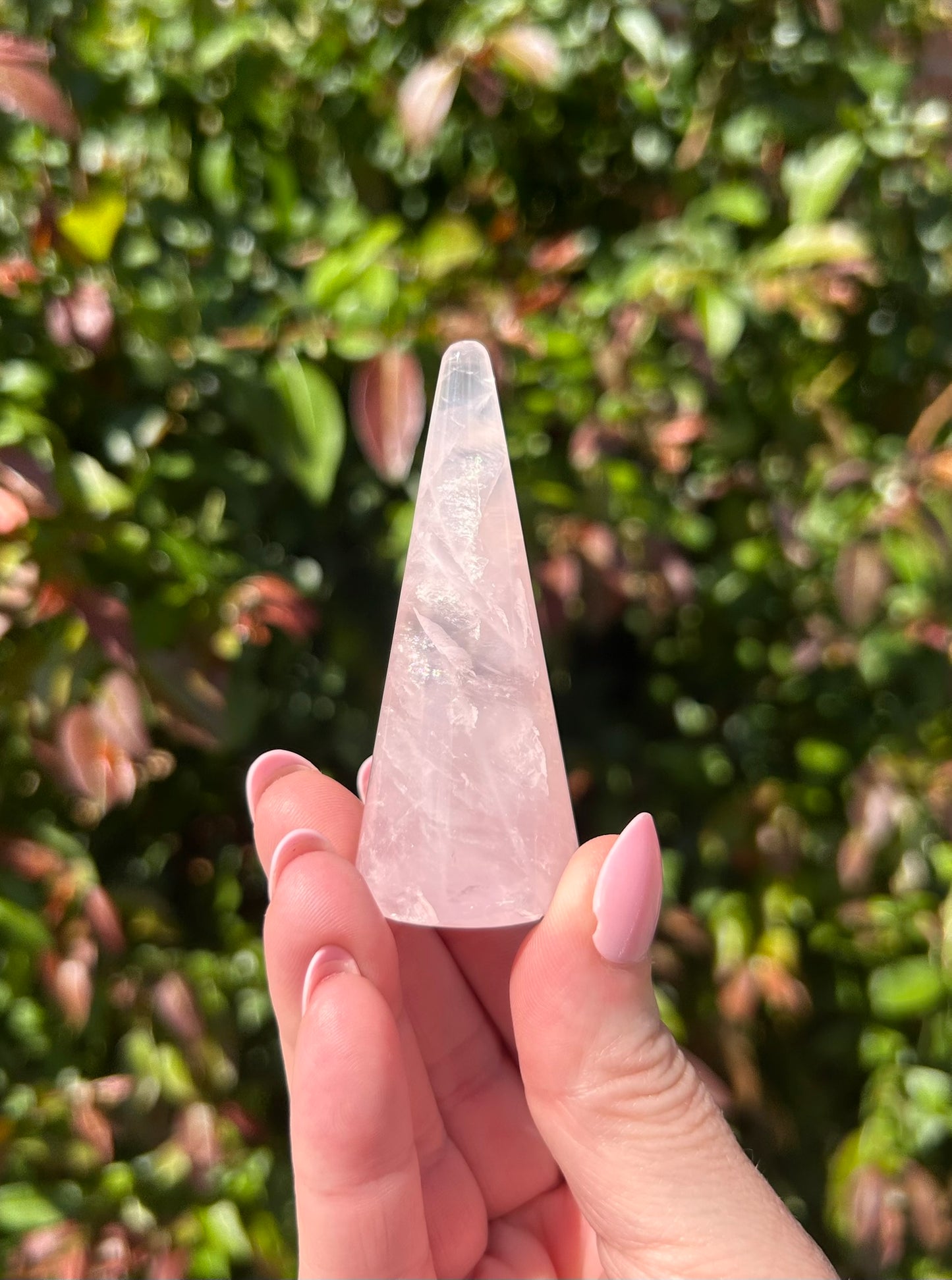 Rose Quartz Ring Holder - 10G