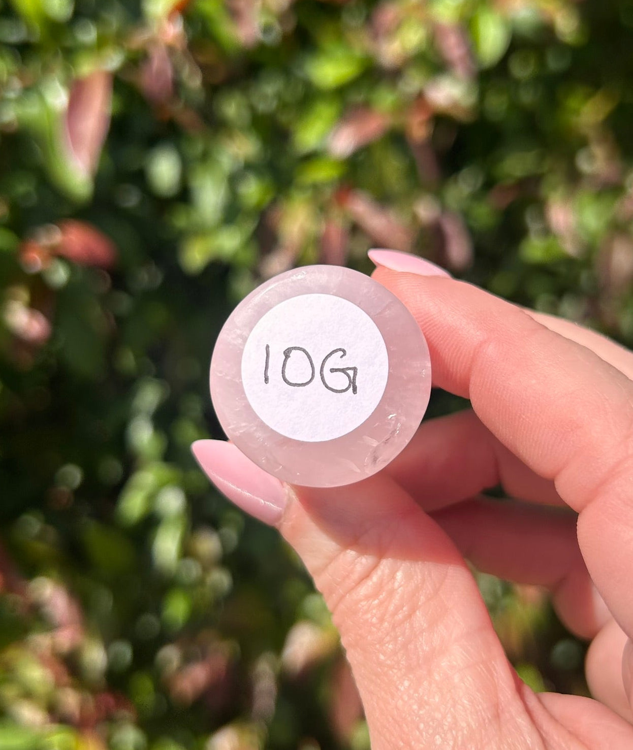 Rose Quartz Ring Holder - 10G