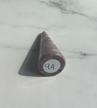 Stunning Lavendar Jade Ring Holder - 9A