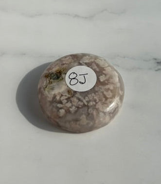 Flower Agate Bowl / Ring Holder (2") - 8J