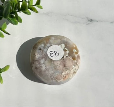 Flower Agate Bowl / Ring Holder (2")  - 8B