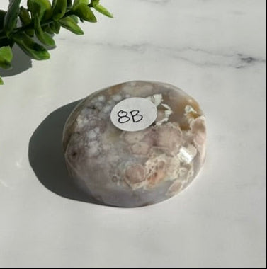 Flower Agate Bowl / Ring Holder (2")  - 8B