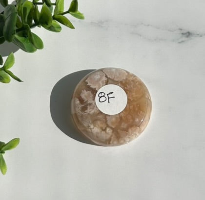 Flower Agate Bowl / Ring Holder (2") - 8F