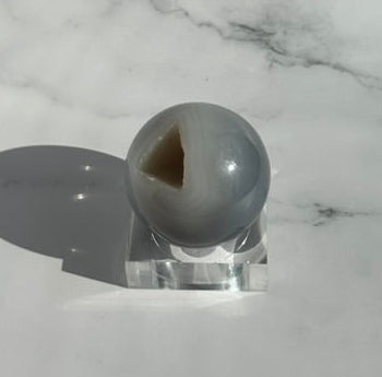 Druzy Agate Sphere - A18A