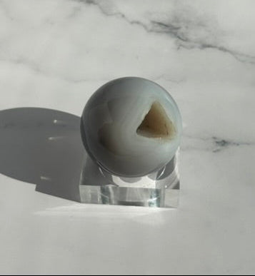 Druzy Agate Sphere - A18A