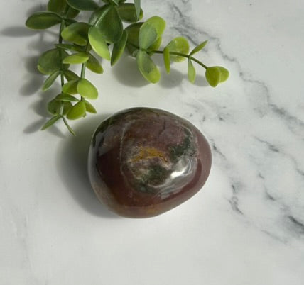 Ocean Jasper Palm Stone - 7Q