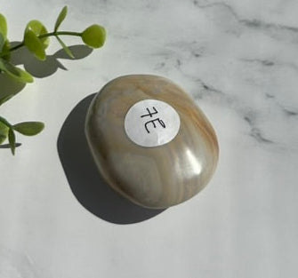 Ocean Jasper Palm Stone - 7E