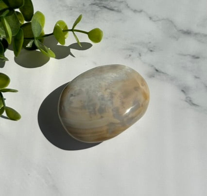 Ocean Jasper Palm Stone - 7E