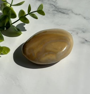 Ocean Jasper Palm Stone - 7R