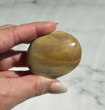 Ocean Jasper Palm Stone - 7R