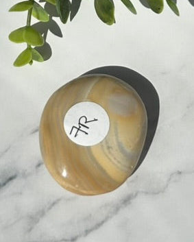 Ocean Jasper Palm Stone - 7R