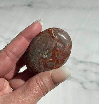 Ocean Jasper Palm Stone - 7L
