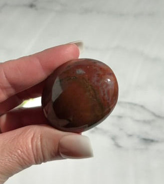 Ocean Jasper Palm Stone - 7F
