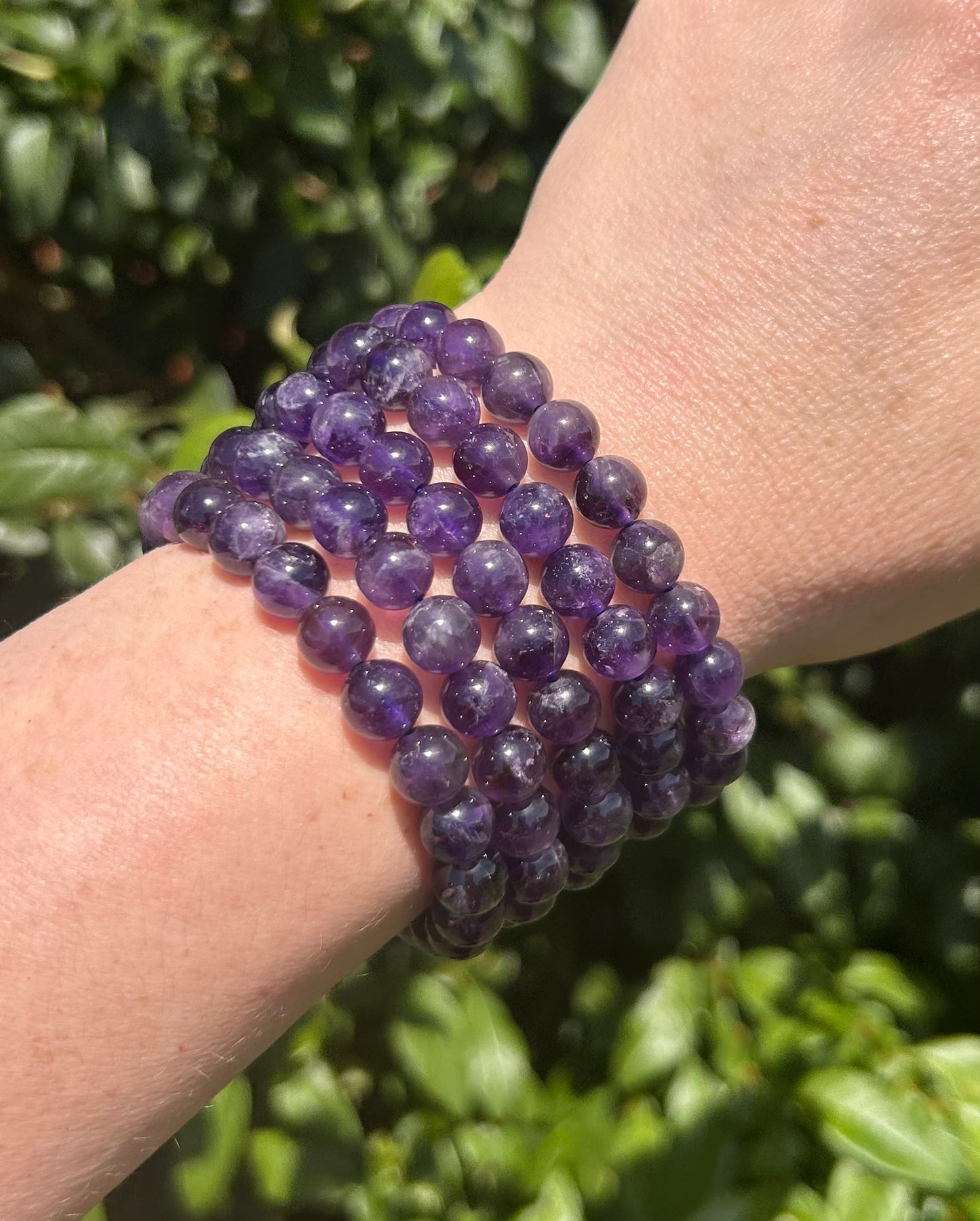 Amethyst Bracelet - 8mm - $9.99ea