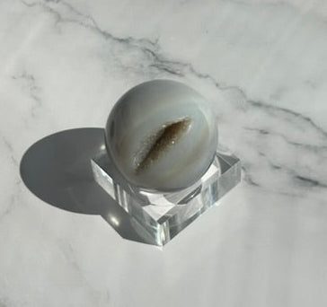 Druzy Agate Sphere -A18C