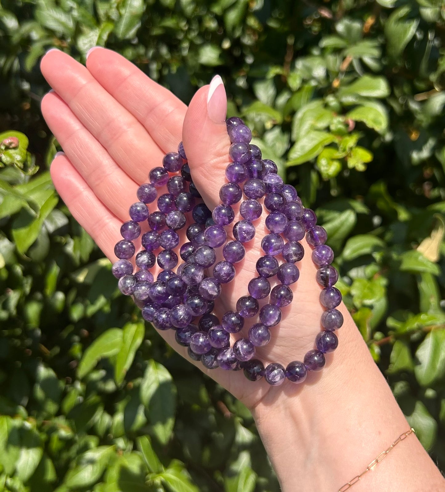 Amethyst Bracelet - 8mm - $9.99ea