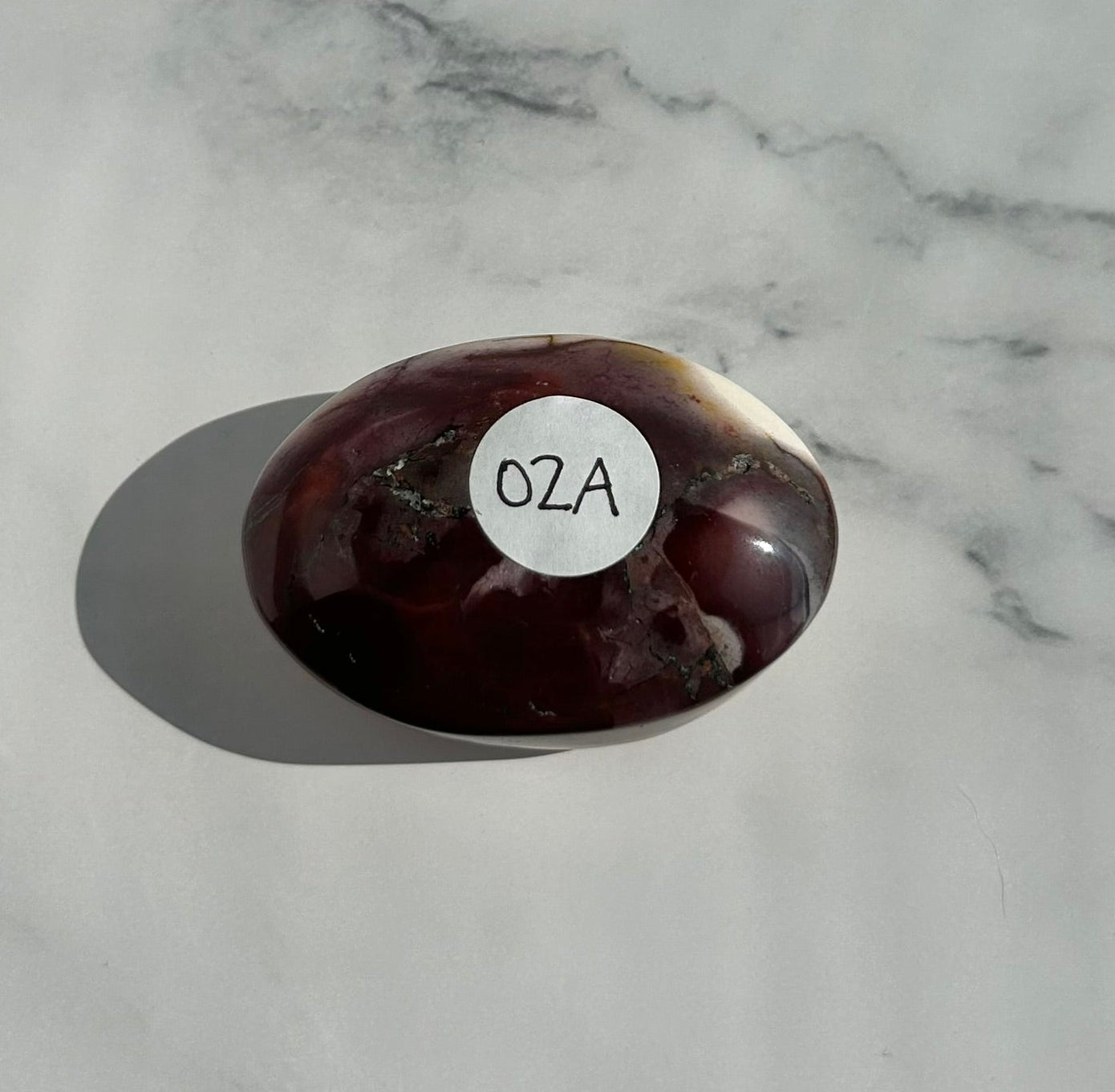 Mookaite  Palm Stone - 02A
