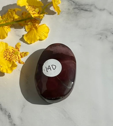 Mookaite  Palm Stone - 14D